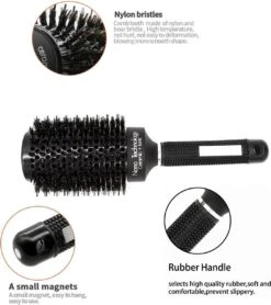 Brosse Ronde En Poils De Sanglier & Nylon | 53 Mm | Brosse Sèche Cheveux - Nano Technology Ceramic + Iconic 255*53mm | Céramique | Technologie Nano 15 Brosse Ronde En Poils De Sanglier & Nylon | 53 Mm | Brosse Sèche Cheveux - Nano Technology Ceramic + Iconic 255*53mm | Céramique | Technologie Nano -NIVEA shop 1065x1200