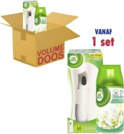 Distributeur Airwick Freshmatic Max Kit De Démarrage + 1 Recharge 250 ML - Jasmin Et Fleurs Witte -NIVEA shop 1116x1200