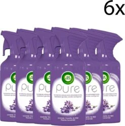 Airwick Pure Air Freshener Spray Lavande - Value Pack 6 X 250 ML