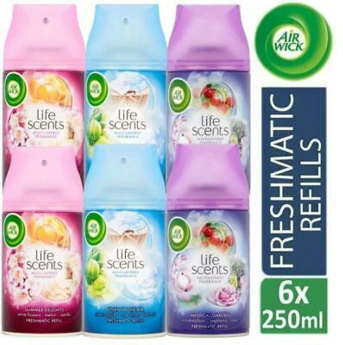 Air Wick Life Scents - Value Pack MIX Package - Blissful Summer / Turquoise Oase / Mystical Garden 3 Air Wick Life Scents - Value Pack MIX Package - Blissful Summer / Turquoise Oase / Mystical Garden