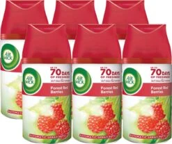 Airwick Freshmatic Max Refill Forest Red Berries 6 X 250ml - Value Pack