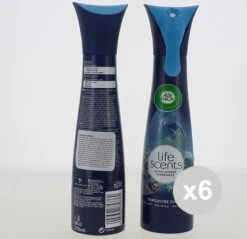 AIR WICK Life Scents Parfum D'ambiance Turquoise Oasis 6x210ml