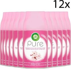 Airwick Freshmatic Pure Cherry Blossom - 12 X 250 Ml - Recharge - Pack économique