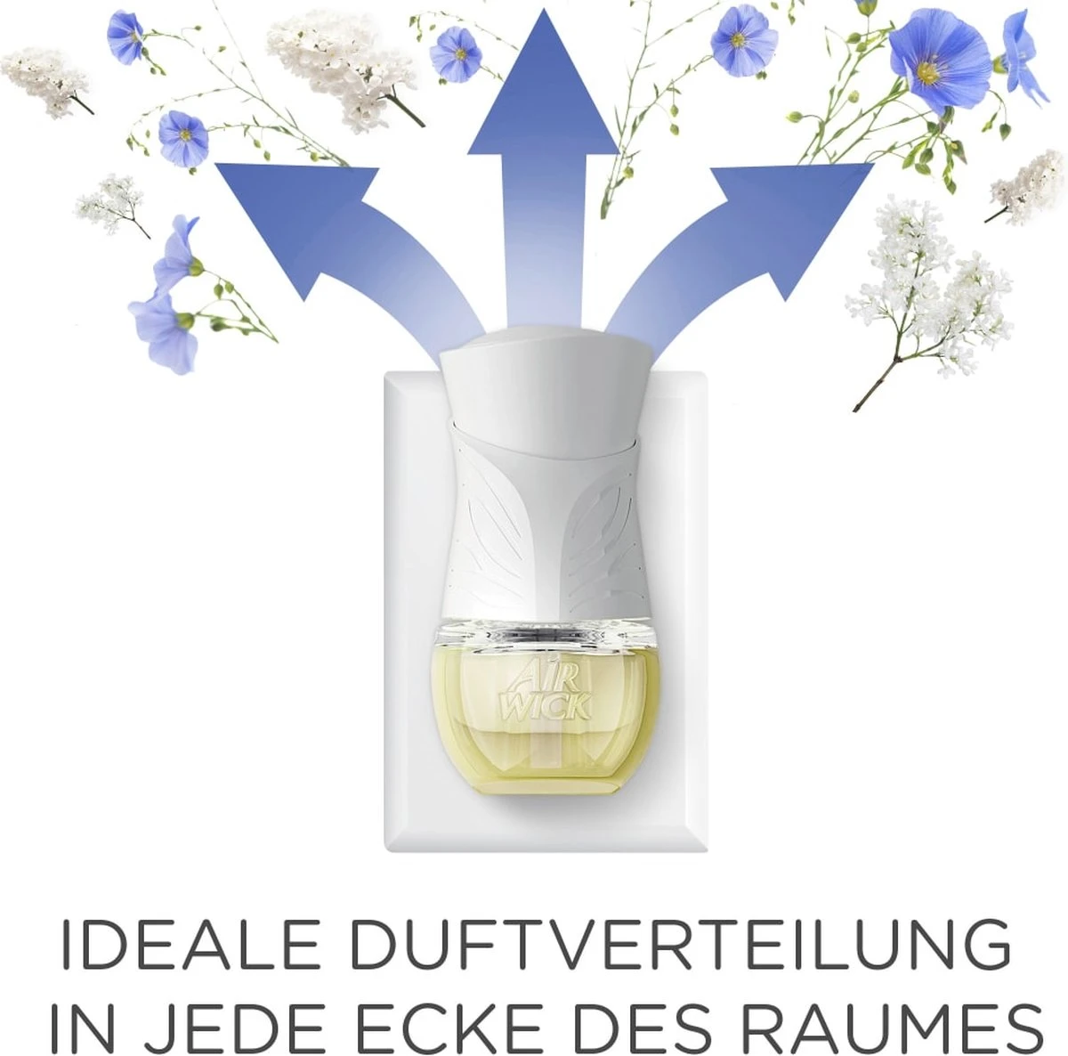 AirWick Désodorisant - Recharge Diffuseur D'arôme électrique Air Wick Katoen & Lilas Wit , 38 Ml 4 AirWick Désodorisant - Recharge Diffuseur D'arôme électrique Air Wick Katoen & Lilas Wit , 38 Ml – Image 2