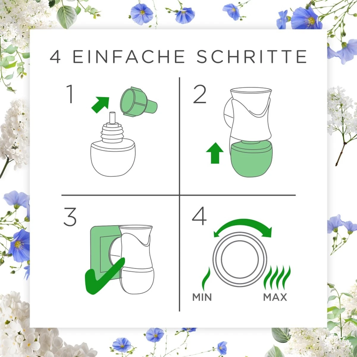 AirWick Désodorisant - Recharge Diffuseur D'arôme électrique Air Wick Katoen & Lilas Wit , 38 Ml 6 AirWick Désodorisant - Recharge Diffuseur D'arôme électrique Air Wick Katoen & Lilas Wit , 38 Ml – Image 4