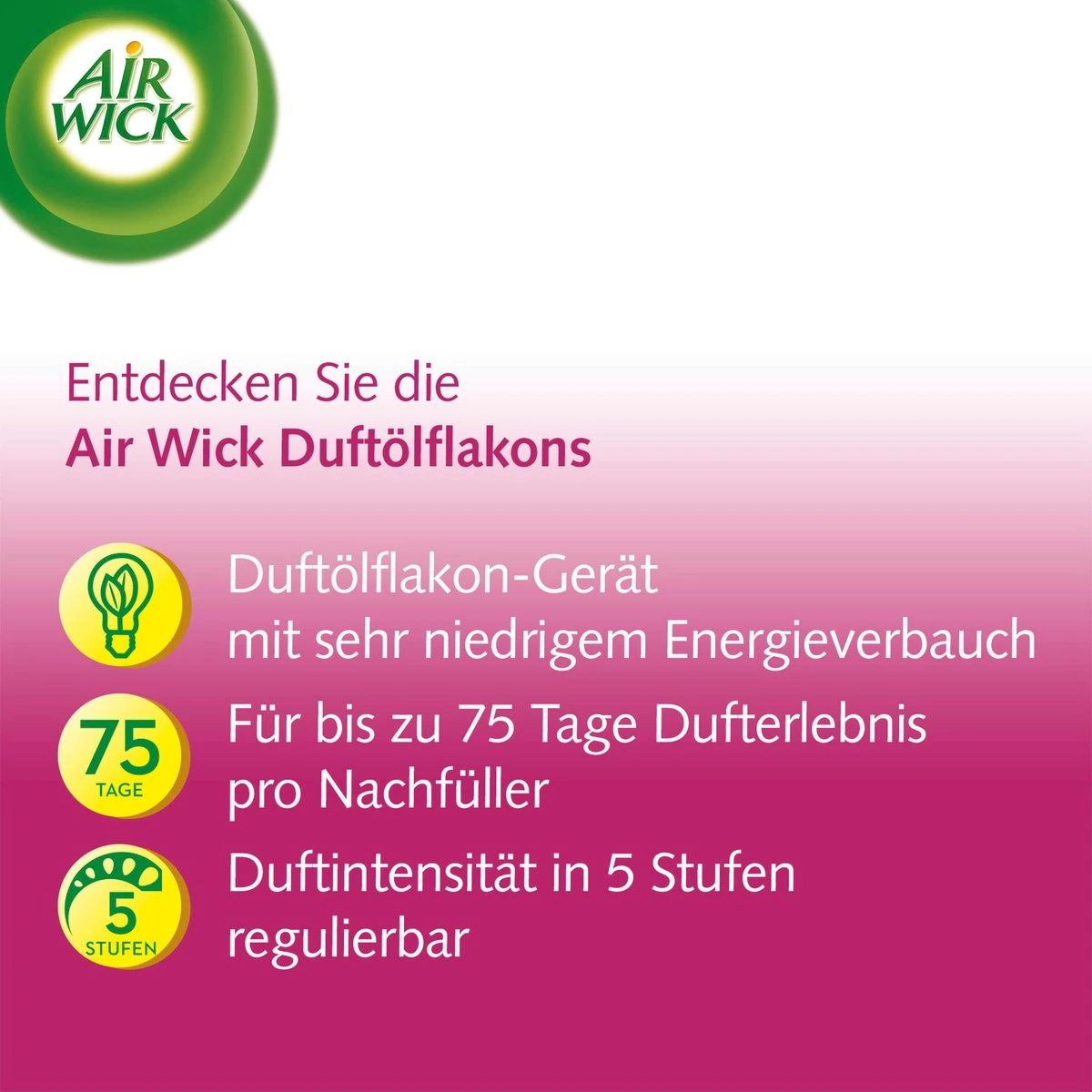 Recharge De Désodorisant AirWick Silk & Lily Fresh Plug, 19 Ml 8 Recharge De Désodorisant AirWick Silk & Lily Fresh Plug, 19 Ml – Image 6