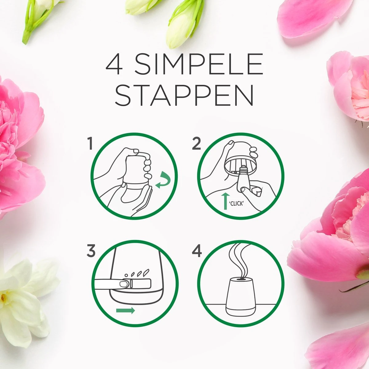 Désodorisant Automatique Air Wick Essential Mist - Pivoine Rafraîchissante Et Jasmin - 3 Recharges 6 Désodorisant Automatique Air Wick Essential Mist - Pivoine Rafraîchissante Et Jasmin - 3 Recharges – Image 4