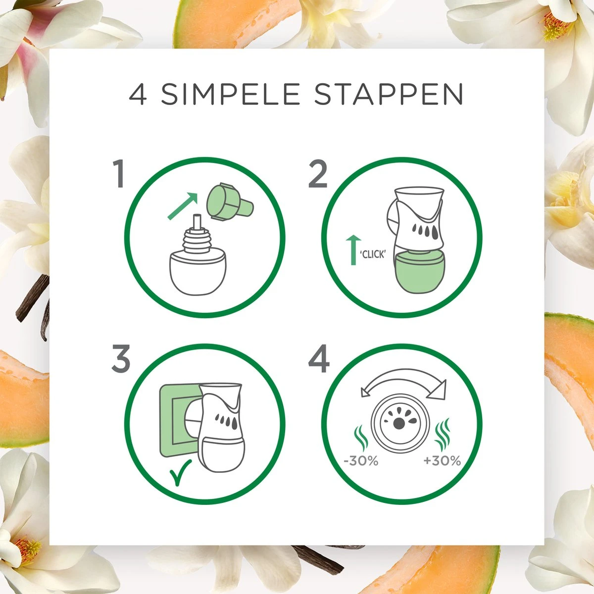 Désodorisant électrique Air Wick - Blissful Summer - 1 Kit De Démarrage + 3 Recharges 8 Désodorisant électrique Air Wick - Blissful Summer - 1 Kit De Démarrage + 3 Recharges – Image 6