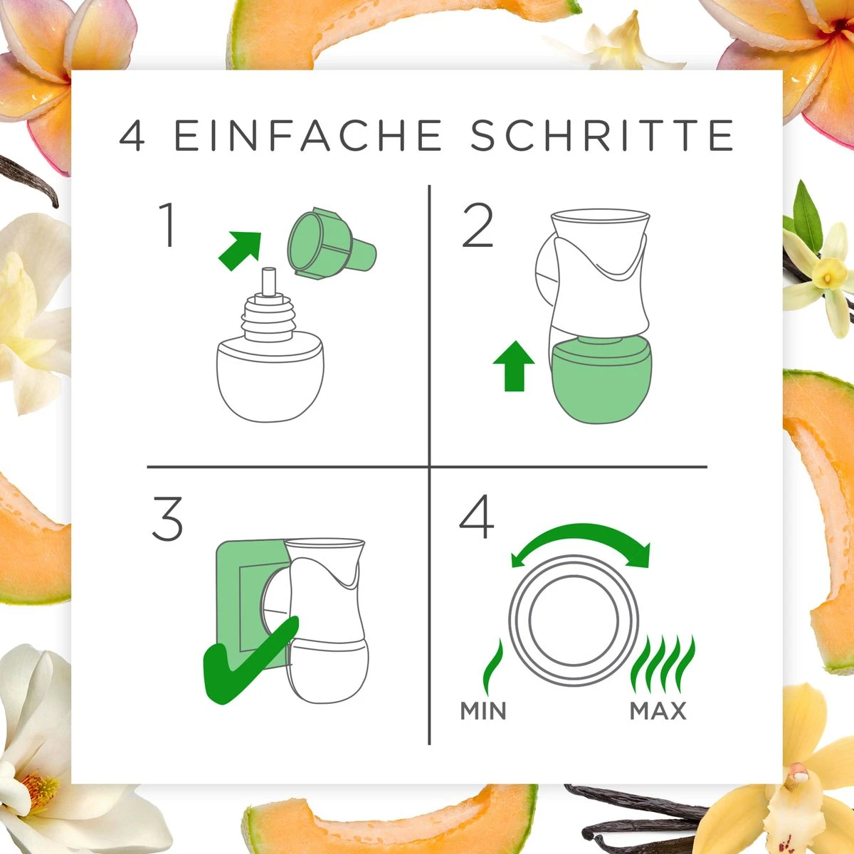 AirWick Désodorisant Air Wick Diffuseur D'arômes électrique Summer Pleasure - Pack De Recharge Blissful Summer, 38 Ml 4 AirWick Désodorisant Air Wick Diffuseur D'arômes électrique Summer Pleasure - Pack De Recharge Blissful Summer, 38 Ml – Image 2