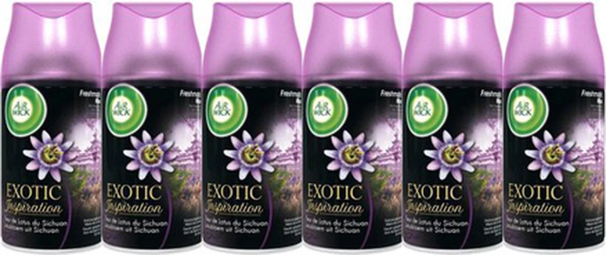 Airwick Freshmatic Max Fleur De Lotus - Pack économique 6 X 250 ML 4 Airwick Freshmatic Max Fleur De Lotus - Pack économique 6 X 250 ML – Image 2
