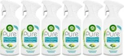Air Wick - Pure Air Freshener Spray - Fleur De Citron - 6 X 250 Ml - Value Pack