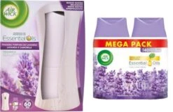 Ensemble De Démarrage Air Wick Freshmatic Lavande Et 2 Recharges Supplémentaires