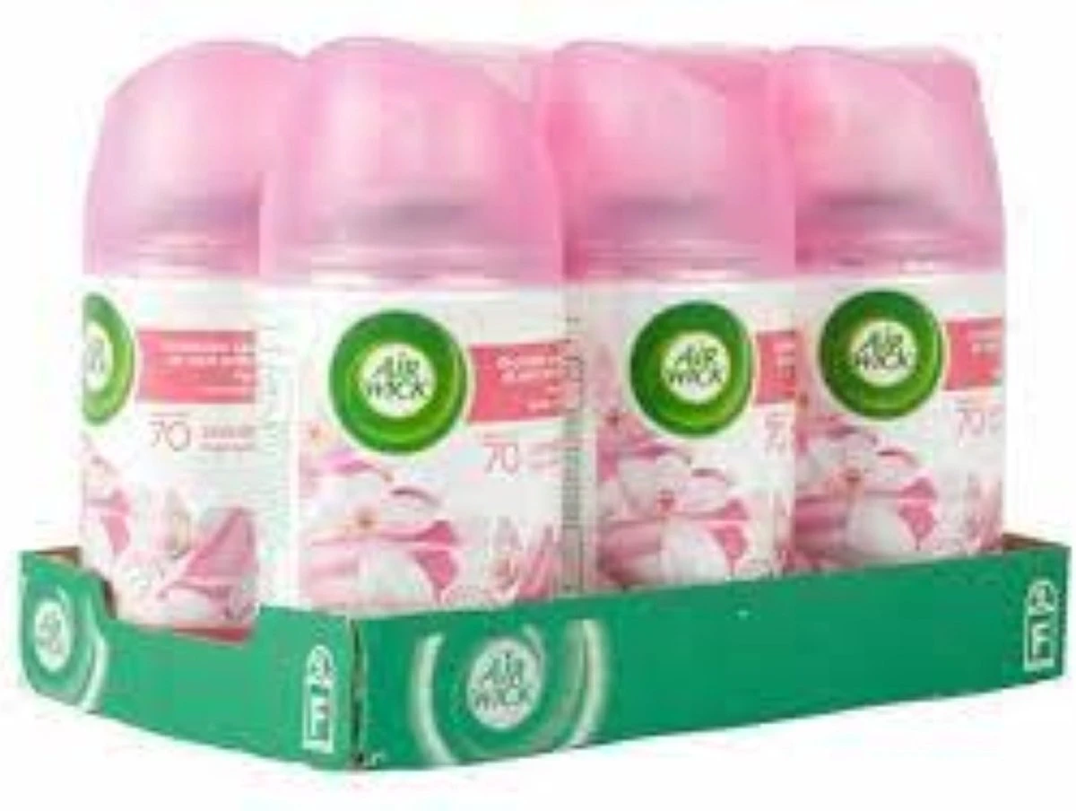 Air Wick Fresh Matic Pure - MIX - 2 X Pure Spring Dew / 2 X Pure Vanilla / 2 X Pure Cherry Blossom 4 Air Wick Fresh Matic Pure - MIX - 2 X Pure Spring Dew / 2 X Pure Vanilla / 2 X Pure Cherry Blossom – Image 2