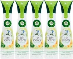 Airwick Life Scents Désodorisant - Premier Jour De Printemps - Saisissez Votre Avantage - 5 X 210 Ml