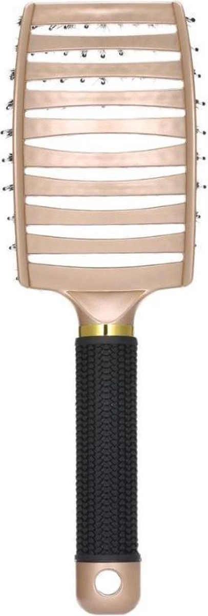 Royaume De La Beauté Brosse Démêlante Or | Anti Bardane | Poils De Sanglier | Brosse à Cheveux En Nylon | Brosse à Friser | Sanglier | Démêlant | Massage Démêlant 10 Royaume De La Beauté Brosse Démêlante Or | Anti Bardane | Poils De Sanglier | Brosse à Cheveux En Nylon | Brosse à Friser | Sanglier | Démêlant | Massage Démêlant – Image 8