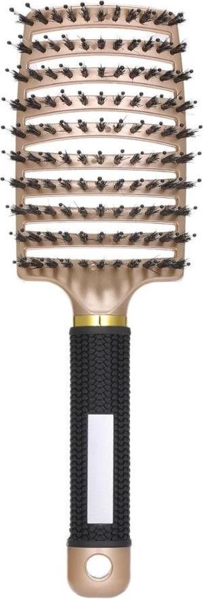 Royaume De La Beauté Brosse Démêlante Or | Anti Bardane | Poils De Sanglier | Brosse à Cheveux En Nylon | Brosse à Friser | Sanglier | Démêlant | Massage Démêlant 13 Royaume De La Beauté Brosse Démêlante Or | Anti Bardane | Poils De Sanglier | Brosse à Cheveux En Nylon | Brosse à Friser | Sanglier | Démêlant | Massage Démêlant – Image 11