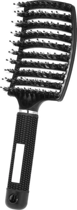 Royaume De La Beauté Brosse Démêlante Zwart | Anti Bardane | Poils De Sanglier | Brosse à Cheveux En Nylon | Brosse à Friser | Sanglier | Démêlant | Massage Démêlant 13 Royaume De La Beauté Brosse Démêlante Zwart | Anti Bardane | Poils De Sanglier | Brosse à Cheveux En Nylon | Brosse à Friser | Sanglier | Démêlant | Massage Démêlant -NIVEA shop 444x1200
