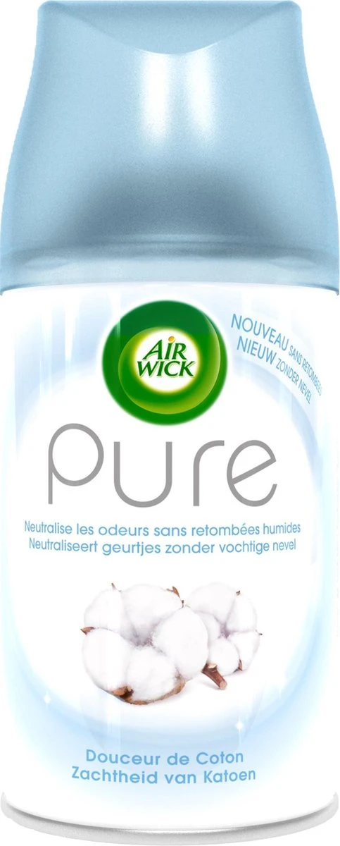 Air Wick Freshmatic Assainisseur D'Air Douceur De Katoen - Recharge - 3x250ml 5 Air Wick Freshmatic Assainisseur D'Air Douceur De Katoen - Recharge - 3x250ml – Image 3
