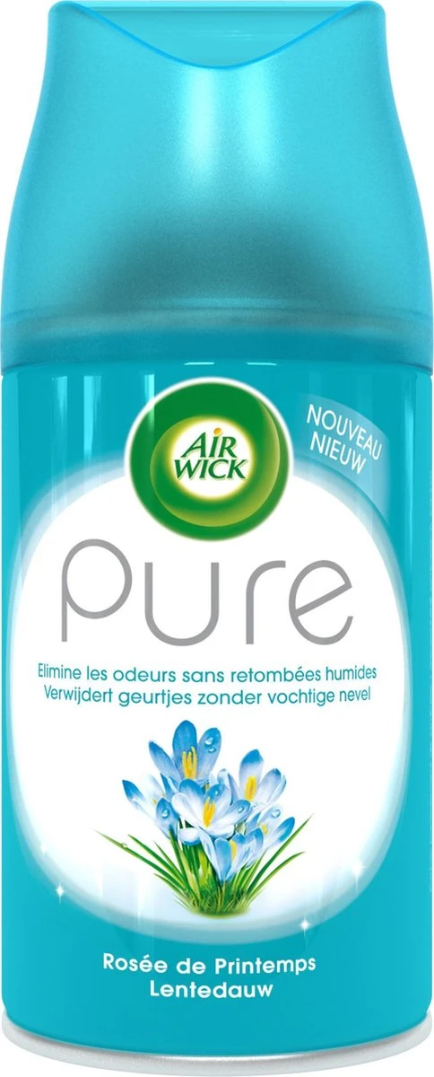 Désodorisant Air Wick Freshmatic Rosée Printanière - Recharge - 3x250ml 9 Désodorisant Air Wick Freshmatic Rosée Printanière - Recharge - 3x250ml – Image 7