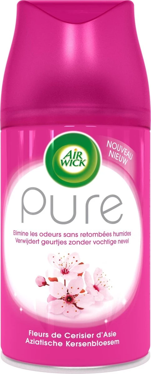 Air Wick Pure Freshmatic Max Recharge En Vaporisateur Automatique Fleur De Cerisier - 250 Ml 6 Air Wick Pure Freshmatic Max Recharge En Vaporisateur Automatique Fleur De Cerisier - 250 Ml – Image 4