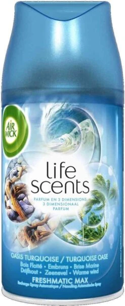 Air Wick Life Scents Spray Automatique Freshmatic Max - Recharge - Turquoise Oase - 250 Ml 13 Air Wick Life Scents Spray Automatique Freshmatic Max - Recharge - Turquoise Oase - 250 Ml -NIVEA shop 491x1200