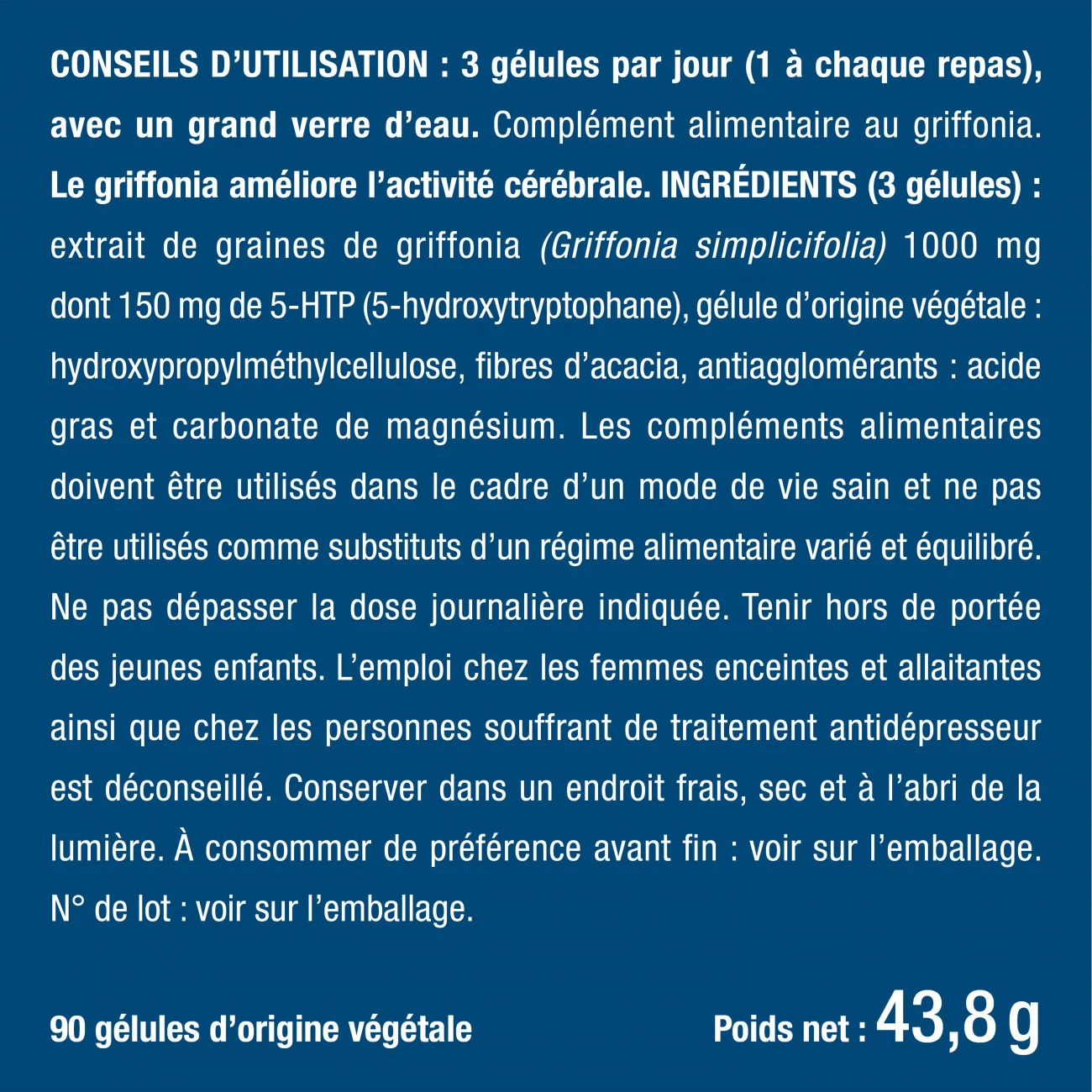 Griffonia Simplicifolia - 5 HTP 5 Griffonia Simplicifolia - 5 HTP – Image 3