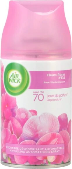 Air Wick Freshmatic Max Recharge En Vaporisateur Automatique Fleur De Papillon Rose - 250 Ml -NIVEA shop 513x1200