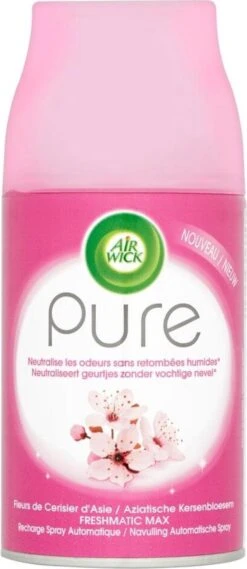 Air Wick Pure Freshmatic Max Recharge En Vaporisateur Automatique Fleur De Cerisier - 250 Ml 15 Air Wick Pure Freshmatic Max Recharge En Vaporisateur Automatique Fleur De Cerisier - 250 Ml -NIVEA shop 521x1200