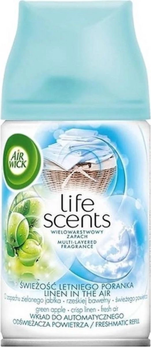 Recharge Airwick Freshmatic Max - Linen In The Air - 6 Pièces 3 Recharge Airwick Freshmatic Max - Linen In The Air - 6 Pièces
