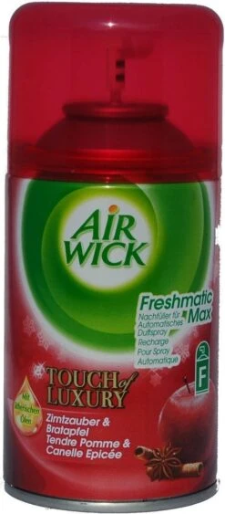 Airwick Freshmatic Max Recharge F 250 Ml Pomme & Cannelle 6 Pièces