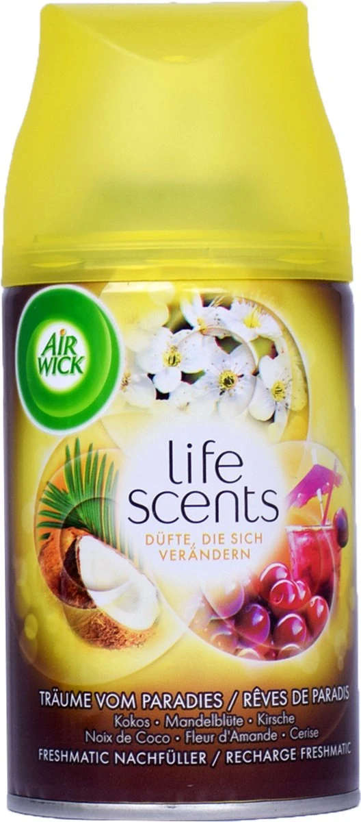 Recharge De Vaporisateur Automatique Air Wick Freshmatic Tropical Paradise - 250 Ml 4 Recharge De Vaporisateur Automatique Air Wick Freshmatic Tropical Paradise - 250 Ml – Image 2