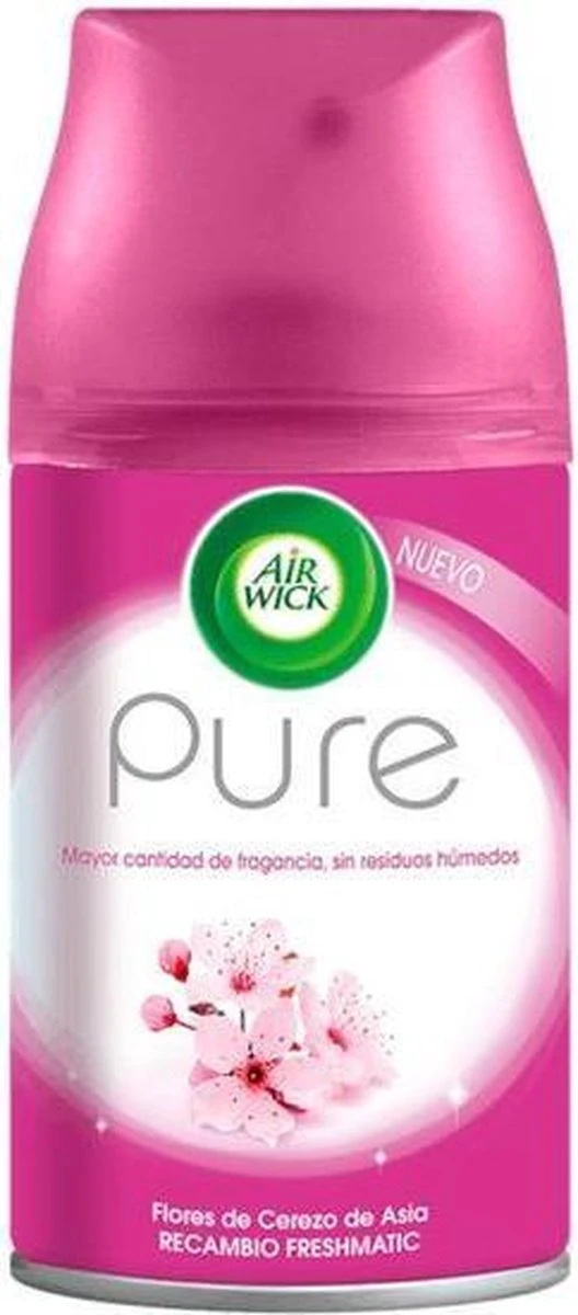 Air Wick Pure Freshmatic Max Recharge En Vaporisateur Automatique Fleur De Cerisier - 250 Ml 4 Air Wick Pure Freshmatic Max Recharge En Vaporisateur Automatique Fleur De Cerisier - 250 Ml – Image 2