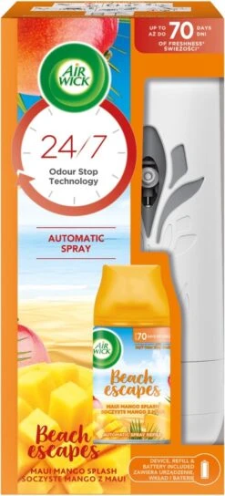 Désodorisant Automatique Freshmatic Et Recharge Juicy Mango De Maui 250ml