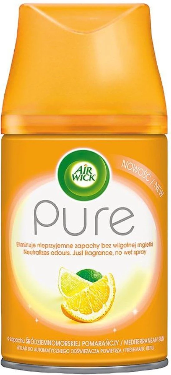 Recharge Désodorisant Airwick Freshmatic Max Mediterranean Sun - 250 Ml 4 Recharge Désodorisant Airwick Freshmatic Max Mediterranean Sun - 250 Ml – Image 2