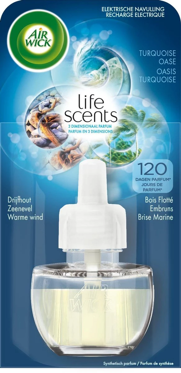 Air-wick Ambientador Electrico Recambio #oasis Turquesa 3 Air-wick Ambientador Electrico Recambio #oasis Turquesa