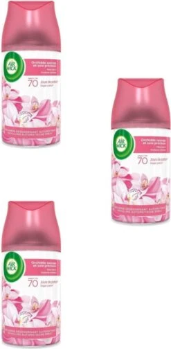 Air Wick Fresh Matic - Orchidée Soie Orientale - Pack Économique 3 X 250 Ml 7 Air Wick Fresh Matic - Orchidée Soie Orientale - Pack Économique 3 X 250 Ml -NIVEA shop 588x1200