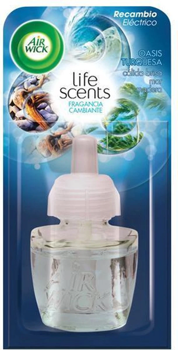 Air-wick Ambientador Electrico Recambio #oasis Turquesa 5 Air-wick Ambientador Electrico Recambio #oasis Turquesa – Image 3