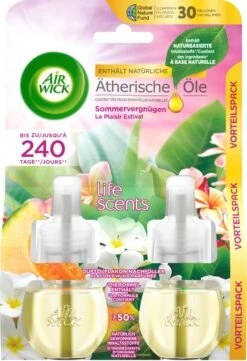 AirWick Désodorisant Air Wick Diffuseur D'arômes électrique Summer Pleasure - Pack De Recharge Blissful Summer, 38 Ml