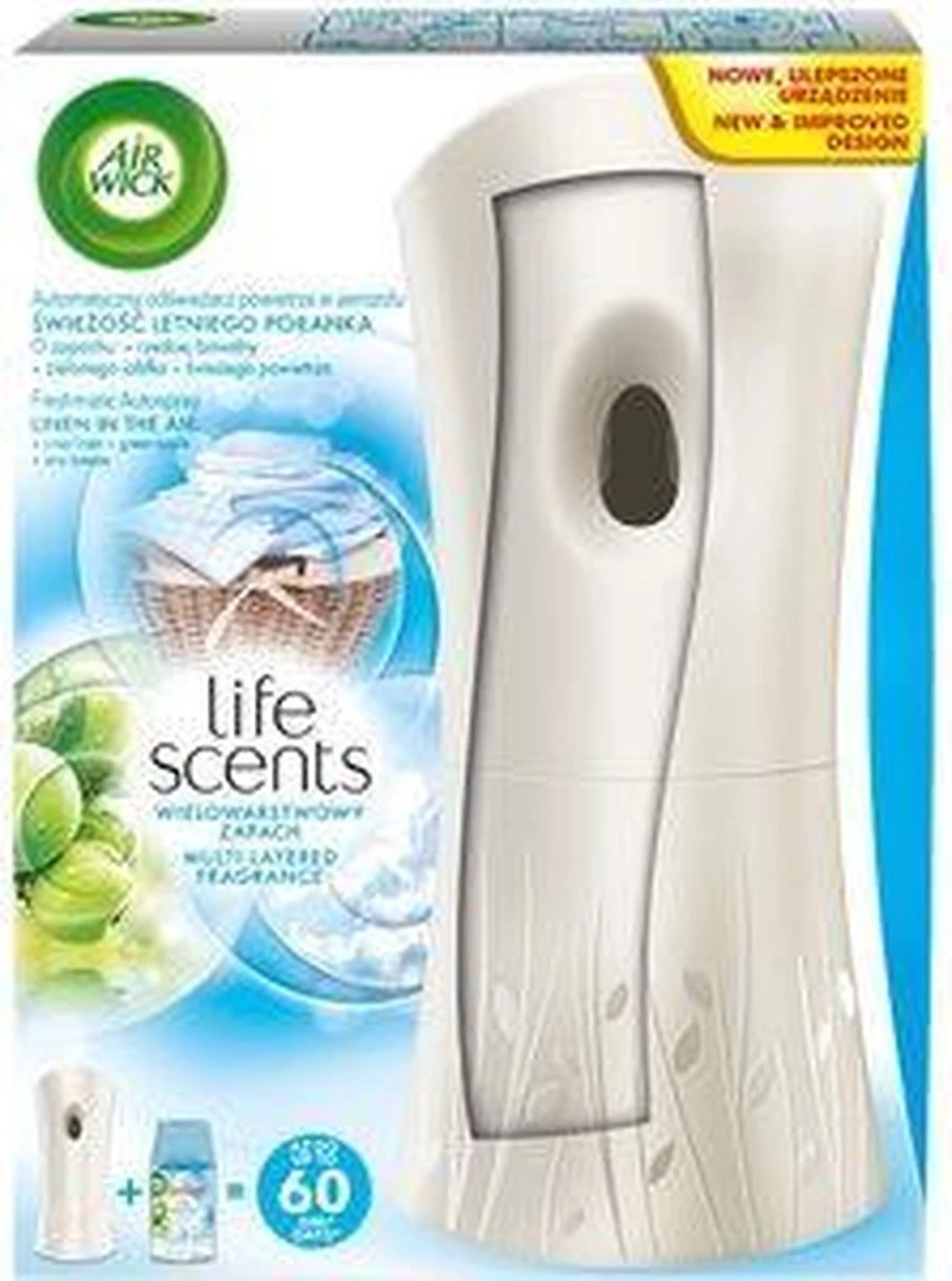 Air Wick Freshmatic - Parfum De Lin - Starterkit - Distributeur + 1 Recharge 5 Air Wick Freshmatic - Parfum De Lin - Starterkit - Distributeur + 1 Recharge – Image 3
