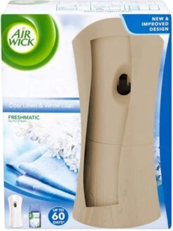 Airwick Freshmatic Max Holder + Recharge Cool Linen 250 Ml