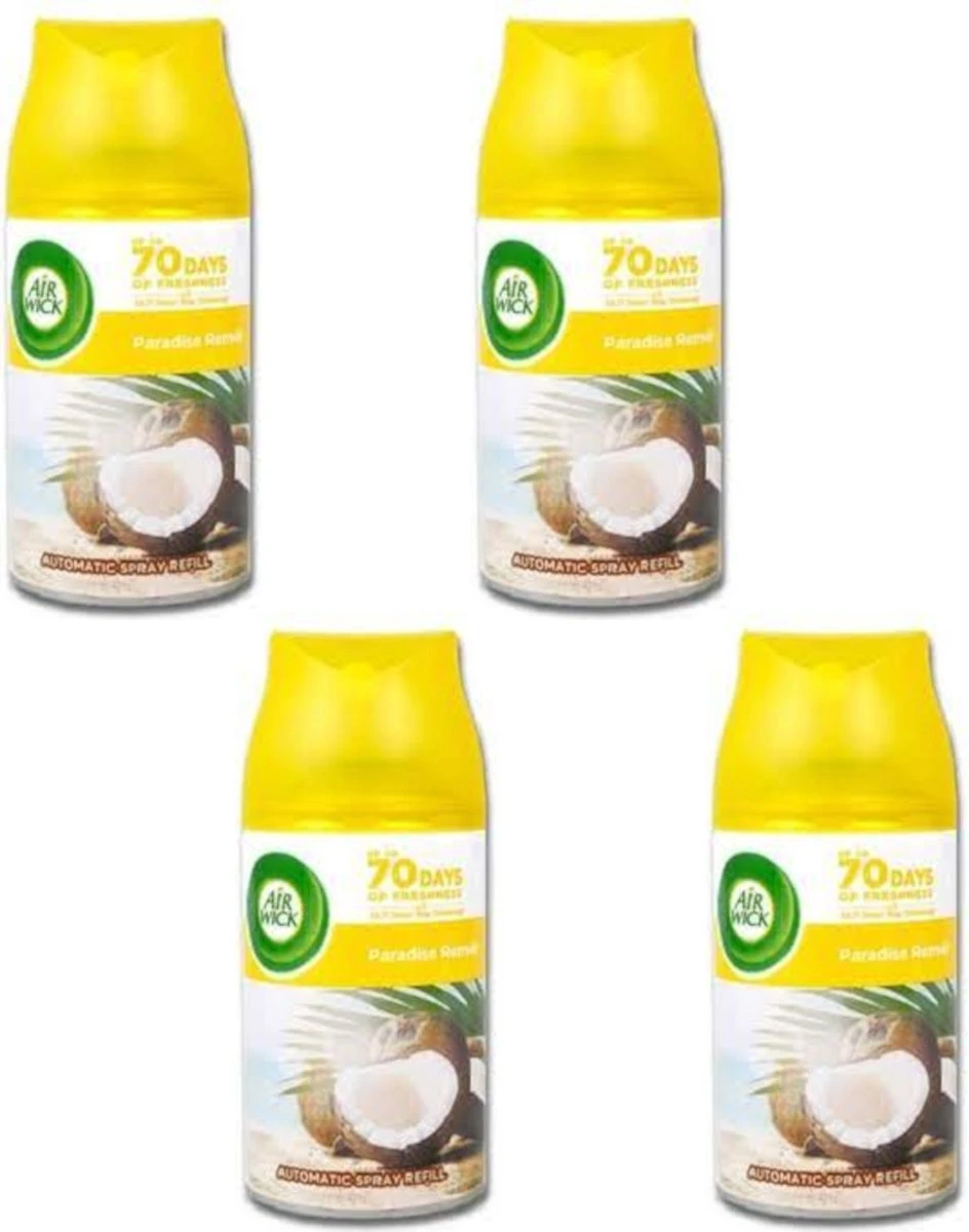 Airwick Refills Paradise Retreat - Pack économique 4 Pièces 3 Airwick Refills Paradise Retreat - Pack économique 4 Pièces