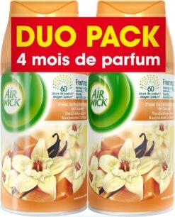 Recharge Airwick Freshmatic Max Vanille & Caramel 2 X 250 Ml