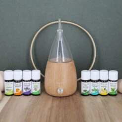 Aromathérapie - Coffret Cygna Plénitude - 8 Huiles Essentielles BIO AB