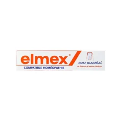 Dentifrice Elmex Sans Menthol 75 Ml