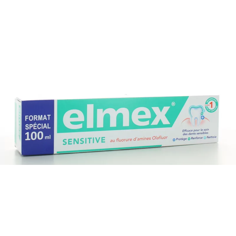 Elmex Dentifrice Sensitive 100ml 3 Elmex Dentifrice Sensitive 100ml