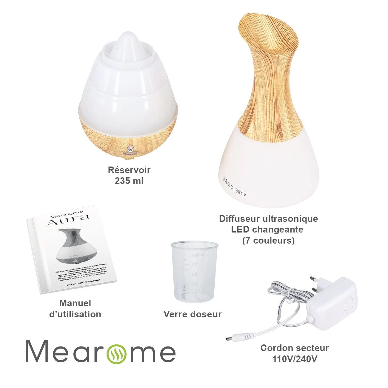 Diffuseur Brumisateur Aura - Aromathérapie 5 Diffuseur Brumisateur Aura - Aromathérapie – Image 3