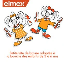 ENFANT - Brosse à Dents Souple 3-6 Ans, 2 Unités 11 ENFANT - Brosse à Dents Souple 3-6 Ans, 2 Unités -NIVEA shop elmex brosse a dents enfant souple boticinal3