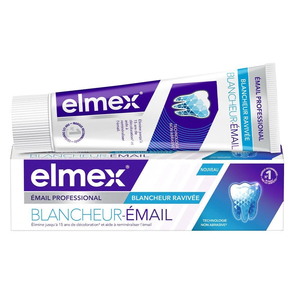 ÉMAIL PROFESSIONAL - Dentifrice Blancheur-Émail, 75ml 3 ÉMAIL PROFESSIONAL - Dentifrice Blancheur-Émail, 75ml