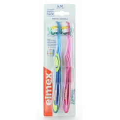 Elmex Junior Brosse à Dents 6-12 Ans X2