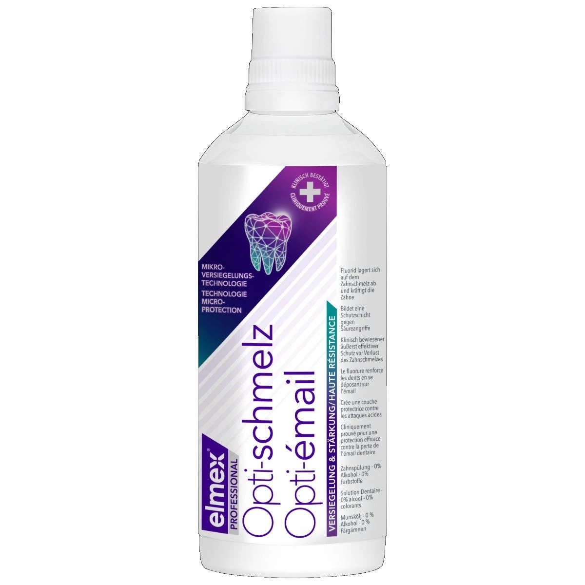 PROFESSIONAL - OPTIÉMAIL - Bain De Bouche Haute Résistance Sans Alcool, 400ml 3 PROFESSIONAL - OPTIÉMAIL - Bain De Bouche Haute Résistance Sans Alcool, 400ml
